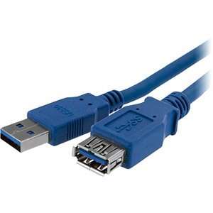 StarTech 6 ft SuperSpeed USB 3.0 Extension Cable A to A M/F. 6FT USB 