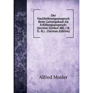  German Edition) (9785877229693) Alfred Mosler Books