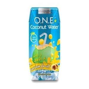 Coconut Water with a Splash of Passion Fruit, 8.5 Ounce Aseptic 