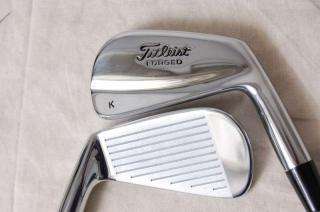 TOUR ISSUE TITLEIST FORGED CUSTOM K STAMP 3 PW IRON SET DYNAMIC GOLD 