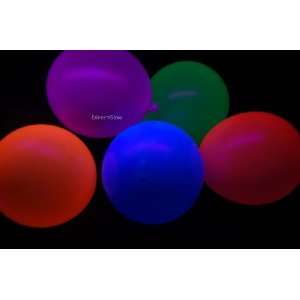   25 Assorted 11 inch Blacklight Reactive Latex Balloons Toys & Games