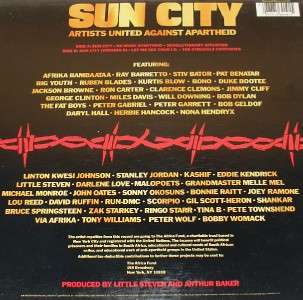 SUN CITY ~ LP ~ AUAA ~U2~ LiTTLE STEVEN + ~ NM ~ ERROR  