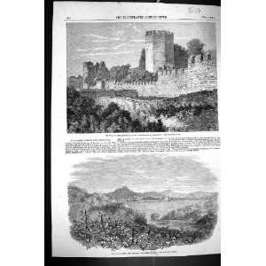  1856 Walls Constantinople Buyukdere Valley Beicos Bay 