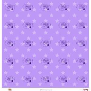  Star Struck  Lilac Lt Lilac Large Star Pattern 65lb Paper 