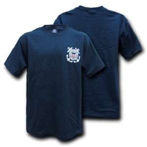  Navy Blue US United States Coast Guard Official Chest Logo 