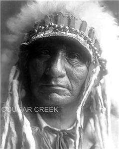 1907 Edward S. Curtis ~ Red Hawk (Che Tan Luta) Oglala Chief ~ Great 