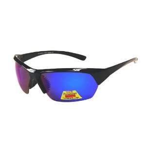  SunSport Sunglasses Polycarbonate Sports Wrap Frame with 1 