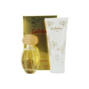 Cabotine Gold perfume by Parfums Gres edt spray 3.4 oz & body lotion 6 