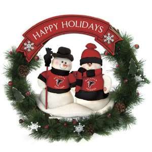   NFL Atlanta Falcons 20 Snowmen Christmas Wreaths