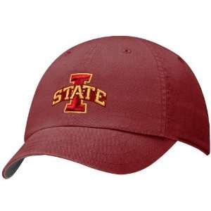   Cyclones Ladies Red Campus Adjustable Slouch Hat