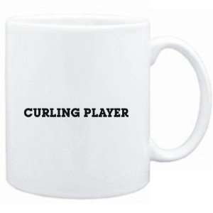  Mug White  Curling Player SIMPLE / BASIC  Sports Sports 
