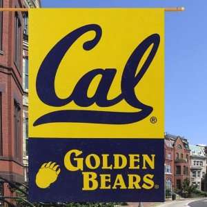   Cal Bears 28 x 40 Gold Navy Blue Vertical Banner Flag Sports