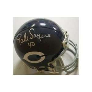  Gale Sayers Autographed Full Size Authentic Chicago Bears 