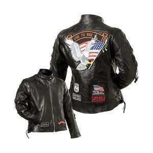   Leather Motorcycle Jacket Medium Nehru Collar Arts, Crafts & Sewing