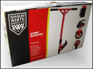  you would receive shaun white brand new in box stunt scooter red kick