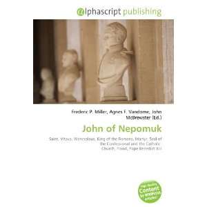  John of Nepomuk (9786133756526) Books