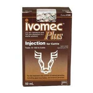 Ivomec Plus Injection for Cattle (Merial)   1,000 ml 