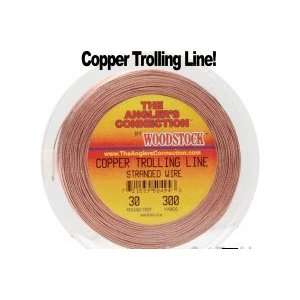  Woodstock Copper Trolling Wire 30# Test, 300 Feet Sports 