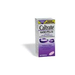  Caltrate 600+D Plus Minerals Tablets 120 Health 