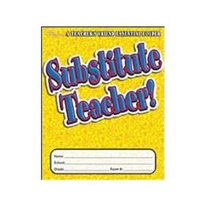  Substitute Teacher Essential Folder Electronics