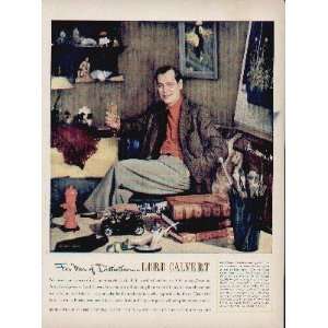   Calvert.  1951 Lord Calvert Whiskey Ad, A5187. 