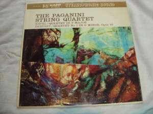 The Paganini String Quartet/LP/KAPPKC 9038 S/rare  
