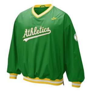  Oakland Athletics Nike Cooperstown Windshirt Sports 
