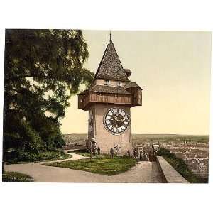  Graz,the clock,Styria,Austro Hungary