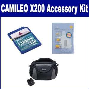 Toshiba CAMILEO X200 Camcorder Accessory Kit includes KSD2GB Memory 