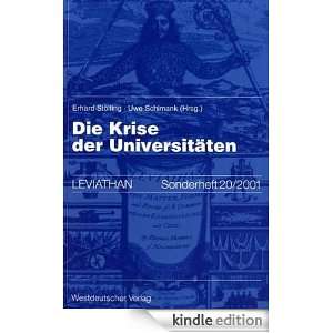Die Krise der Universitäten (Leviathan Sonderhefte) (German Edition 