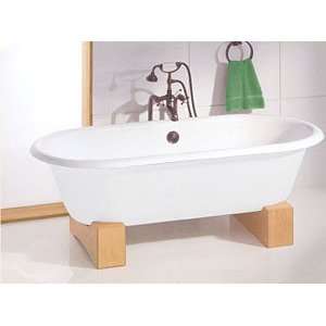  Cheviot Regal Wooden Base Clawfoot Tub 2111W FO Finished 