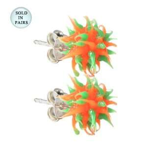  Ear Studs   Ball with Spikes   AS42 Jewelry