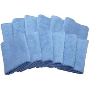 Brio CAMZ76031 Blue Multi purpose Microfiber Cleaning Cloths , (Set of 