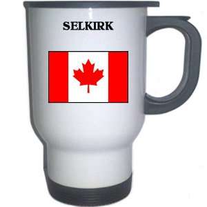  Canada   SELKIRK White Stainless Steel Mug Everything 