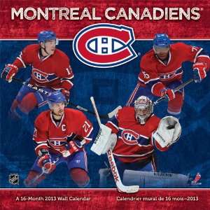  Montreal Canadiens 2013 Wall Calendar