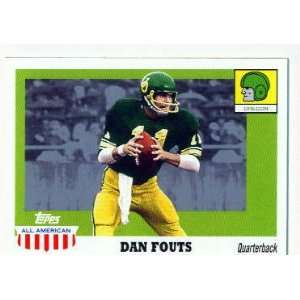  2005 Topps All American 1 Dan Fouts Chargers/Oregon 