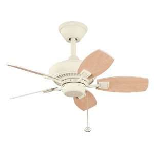Canfield Collection 30ö Adobe Cream Ceiling Fan with Reversible Adobe 