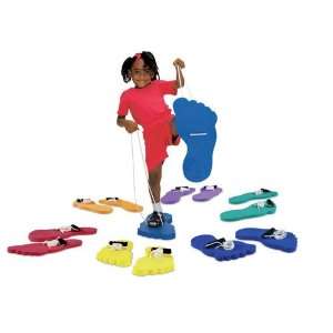   Sportime 024141 Big Foot Striders Six Color Sets.