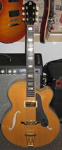 USED STONEBRIDGE A1723SF MILLENNIUM SERIES ARCHTOP GUITAR IN NATURAL 