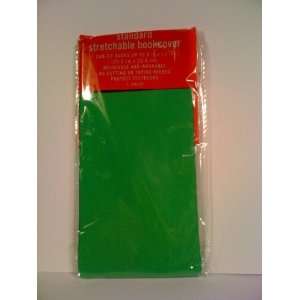  Standard Fabric Stretchable Book Cover Kelly Green, Bright 
