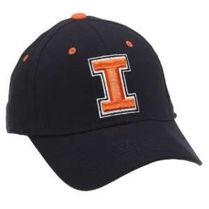  Illinois Fightin Illini Fit Stretch Cap From Top Of The 