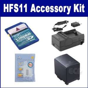  Canon VIXIA HFS11 Camcorder Accessory Kit includes 