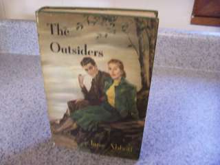 VINTAGE BOOK THE OUTSIDERS  by JANE ABBOTT 1948  