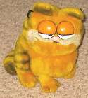 Plush Orange Black Big Eye 9 Garfield the Cat