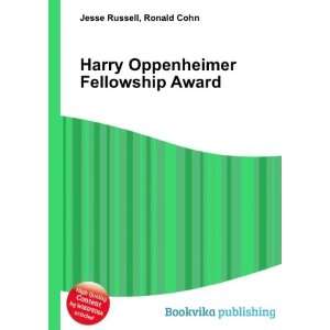   Harry Oppenheimer Fellowship Award Ronald Cohn Jesse Russell Books