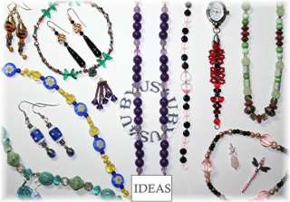SAMPLES and PATTERNS, Pictures of items in BYUS4U bead gemstone craft 