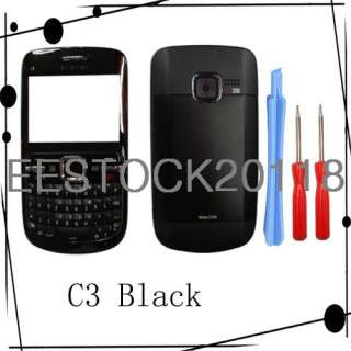 Full Housing for Nokia C3 C3 00 Fascia Case Cover 5 Colors  