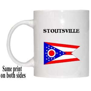  US State Flag   STOUTSVILLE, Ohio (OH) Mug Everything 