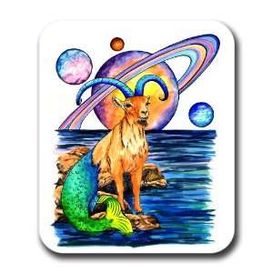  Capricorn Sea Goat Zodiac Sign Art Mouse Pad Everything 