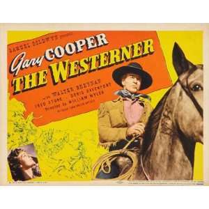 Westerner Poster Movie Half Sheet (22 x 28 Inches   56cm x 72cm ) Gary 